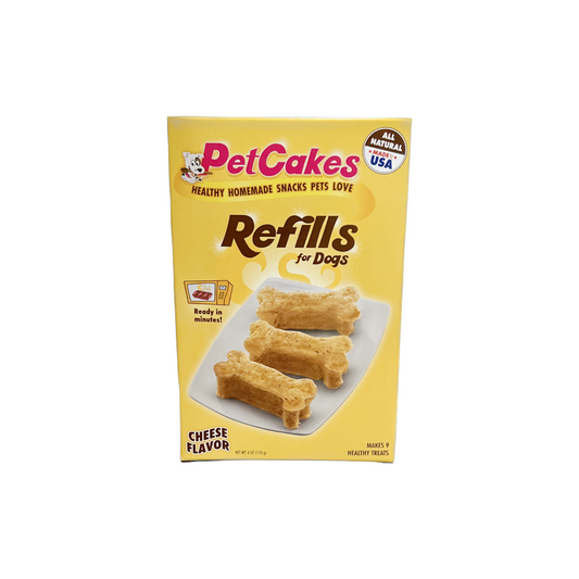 PetCakes REFILLS - Cheese flavor (3 mixes)